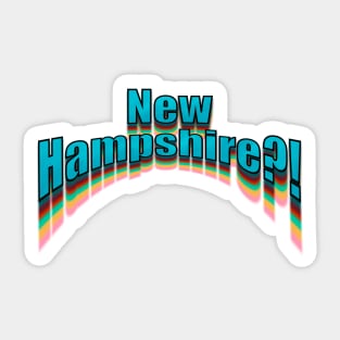 New Hampshire Sticker